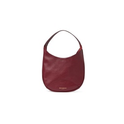 Mini Celeste Logo Leather Hobo Bag