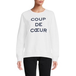 Coup De Coeur Graphic Sweatshirt