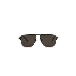 58MM Square Aviator Sunglasses