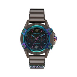 Icon Active 44MM Polycarbonate Chronograph Bracelet Watch