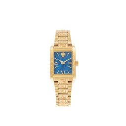 Tonneau 23MM Yellow Gold & Stainless Steel Bracelet Watch