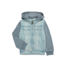 Baby Boys and Little Boys Snap Button Coat
