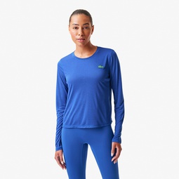 Womens Lacoste x Bandier Pro Featherweight Long Sleeve