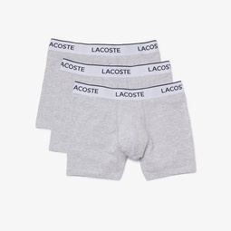 Mens 3-Pack Branded Striped Boxers