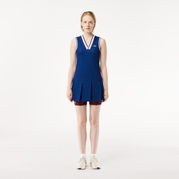 Womens Sport Dress with Removable Pique Shorts