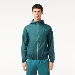 Mens Lightweight Waterproof Zip-Up Jacket