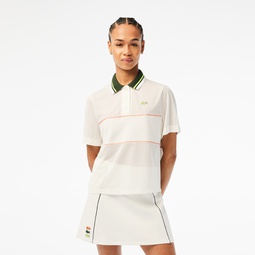 Women's Organic Cotton French Made Loose Cut Polo