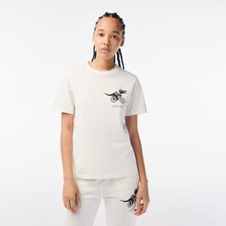 Women's Lacoste x Netflix Organic Cotton Jersey T-Shirt