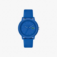Mens Lacoste.12.12 3 Hand Silicone Watch