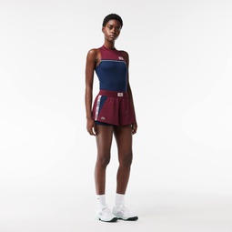 Womens Recycled Fabric Lined Tennis Shorts