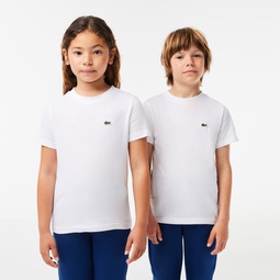 Kids Plain Cotton Jersey T-Shirt