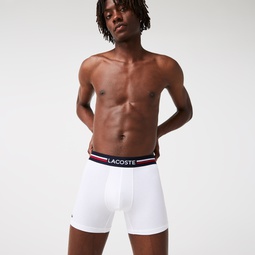 Men's Long Stretch Cotton Jersey Boxer Brief 3-Pack