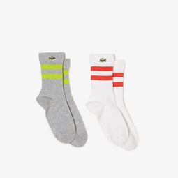 Kids' Contrast Stripe Jersey Socks