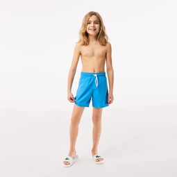 Kids Quick-Dry Solid Swim Shorts