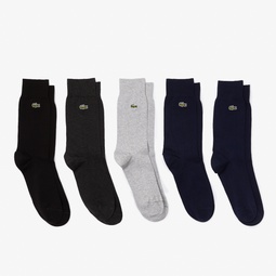 Unisex 5-Pack High-Cut Organic Cotton Socks