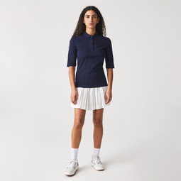 Womens Classic-Fit Cotton Polo