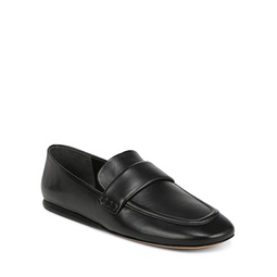 Womens Davis Leather Loafer Flats