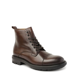 Mens King Lace Up Cap Toe Boots