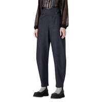 Cross Front Tapered Trousers