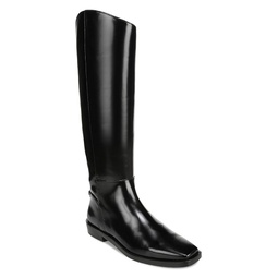 Womens Cesar Square Toe Riding Boots