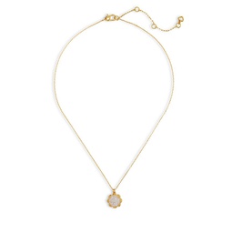 Glam Gems Pendant Necklace, 16