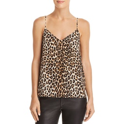 Layla Printed Silk Camisole Top