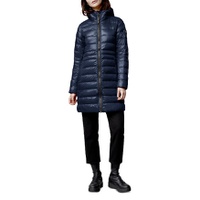 Cypress Hooded Mid-Length Down Coat