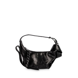 Le Cecilia Small Smooth Leather Shoulder Bag