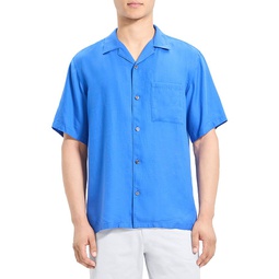 Noll Loose Fit Button Down Camp Shirt