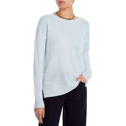 High Low Crewneck Cashmere Sweater - 100% Exclusive
