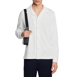 Textured Long Sleeve Shirt