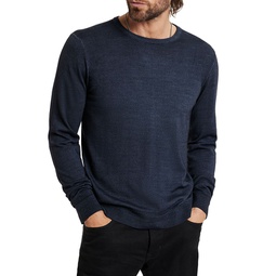 Chase Merino Wool & Nylon Magic Wash Regular Fit Crewneck Sweater