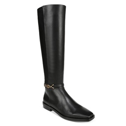 Womens Clive Square Toe Wide Calf Tall Boots