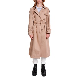 Grenchie Belted Trench Coat