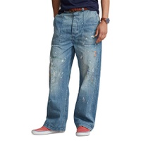 Big Fit Naval Inspired Distressed Jeans