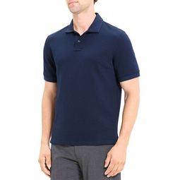 Delroy Stretch Double Pique Jersey Polo Shirt