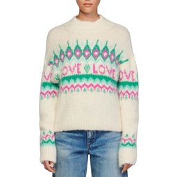 Lover Mock Neck Sweater