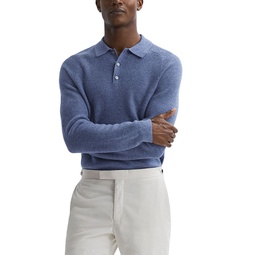 Slim Fit Wool Polo Sweater