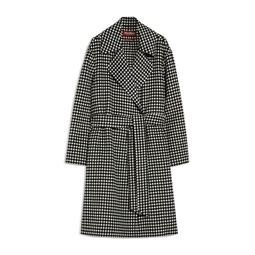 Alcade Wool Belted Wrap Coat