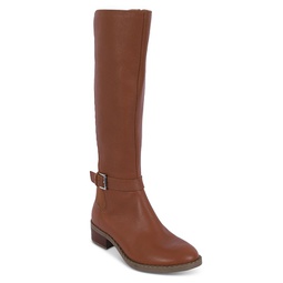 Womens Brinley Buckled Riding Boots