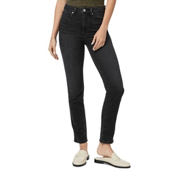 Gemma High Rise Slim Jeans in Black Lotus