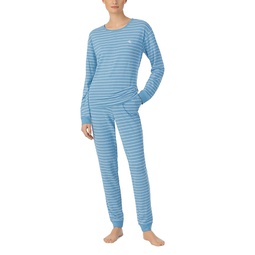 Crewneck Jogger Pant Pajama Set