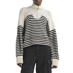 Pierce Striped Cashmere Sweater