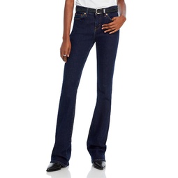 Mid Rise Baby Bootcut Jeans in Tinty Rinse