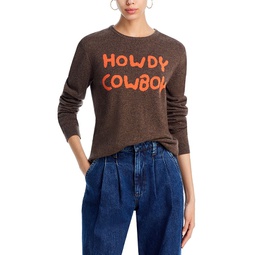 Howdy Cowboy Cashmere Sweater