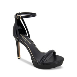 Womens Nya Ankle Strap High Heel Sandals