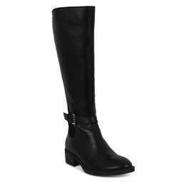 Womens Brinley Buckled Riding Boots