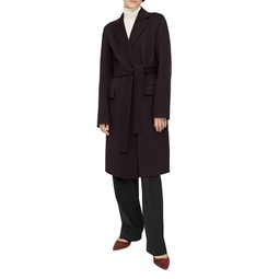 Wool Cashmere Doubled Breasted Fitted Coat