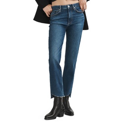 Harlow Straight Ankle Jeans in Marine