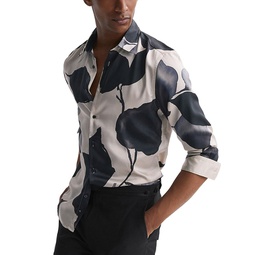 Riggns Long Sleeve Button Front Shirt
